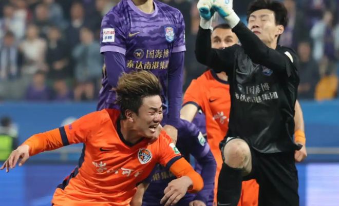 补时绝平！青岛海牛逆转津门虎保级希望重燃