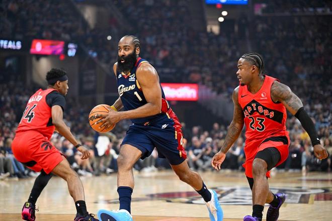 哈登创历史神迹 米切尔狂砍30+7 骑士大胜猛龙两